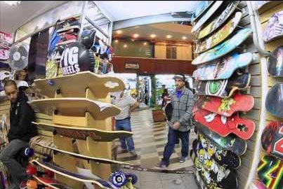 Promoção Mission Skateshop e Nineclouds Skateboards